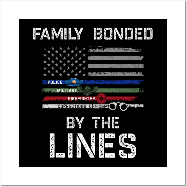 support the thin lines family. Wall Art by Jandjprints